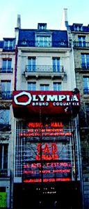 La façade de l’Olympia